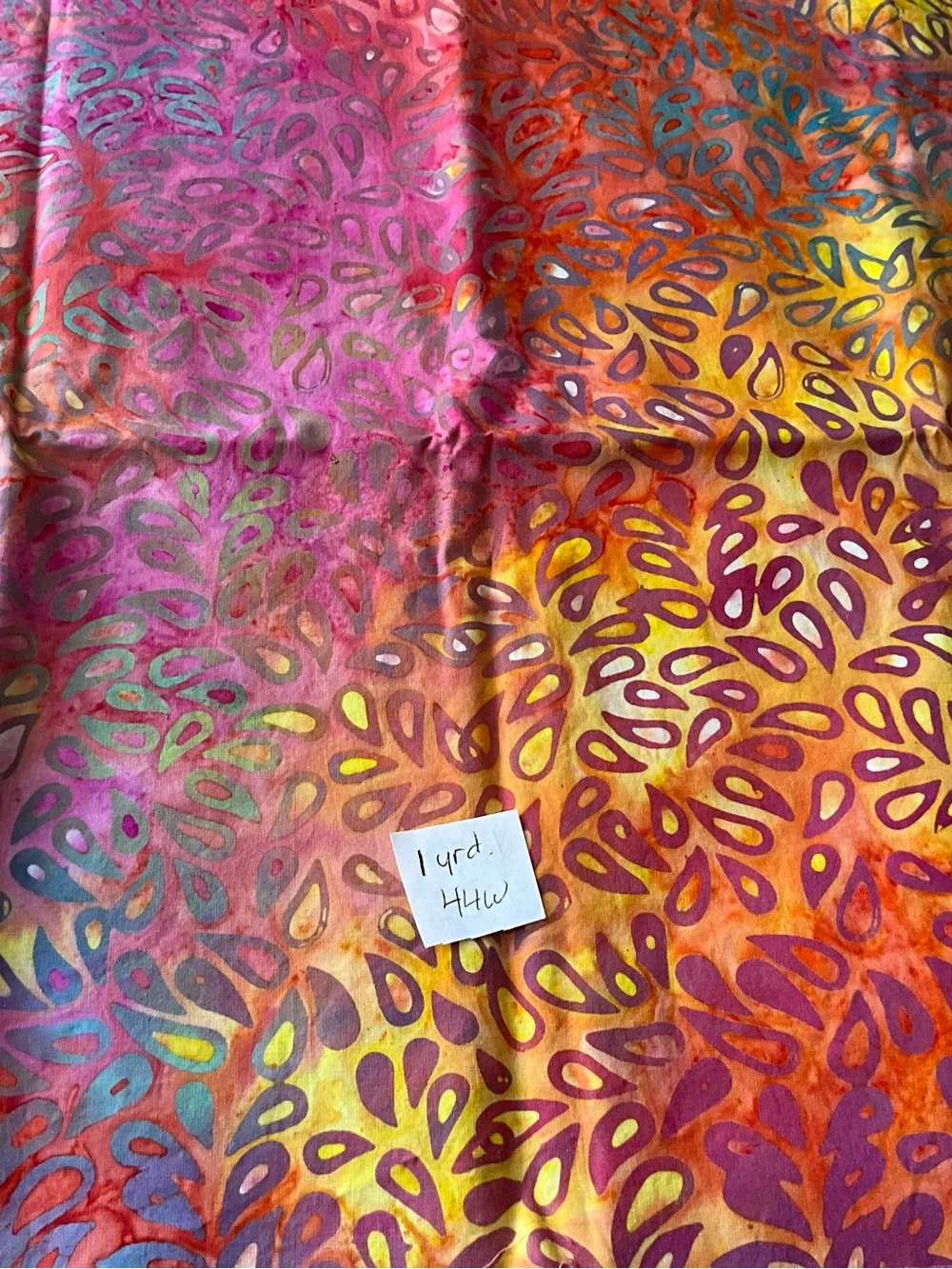 Batik Fabric this lot